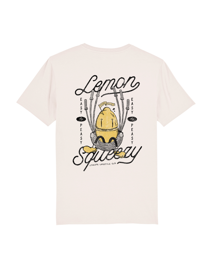 Easy Peasy Lemon Squeezy T-shirt - Vintage White
