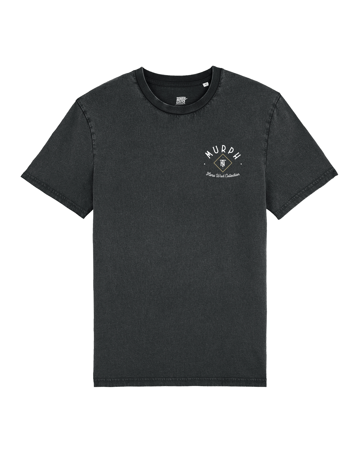 Murph Hero WOD - T-Shirt - Washed Black — View 9
