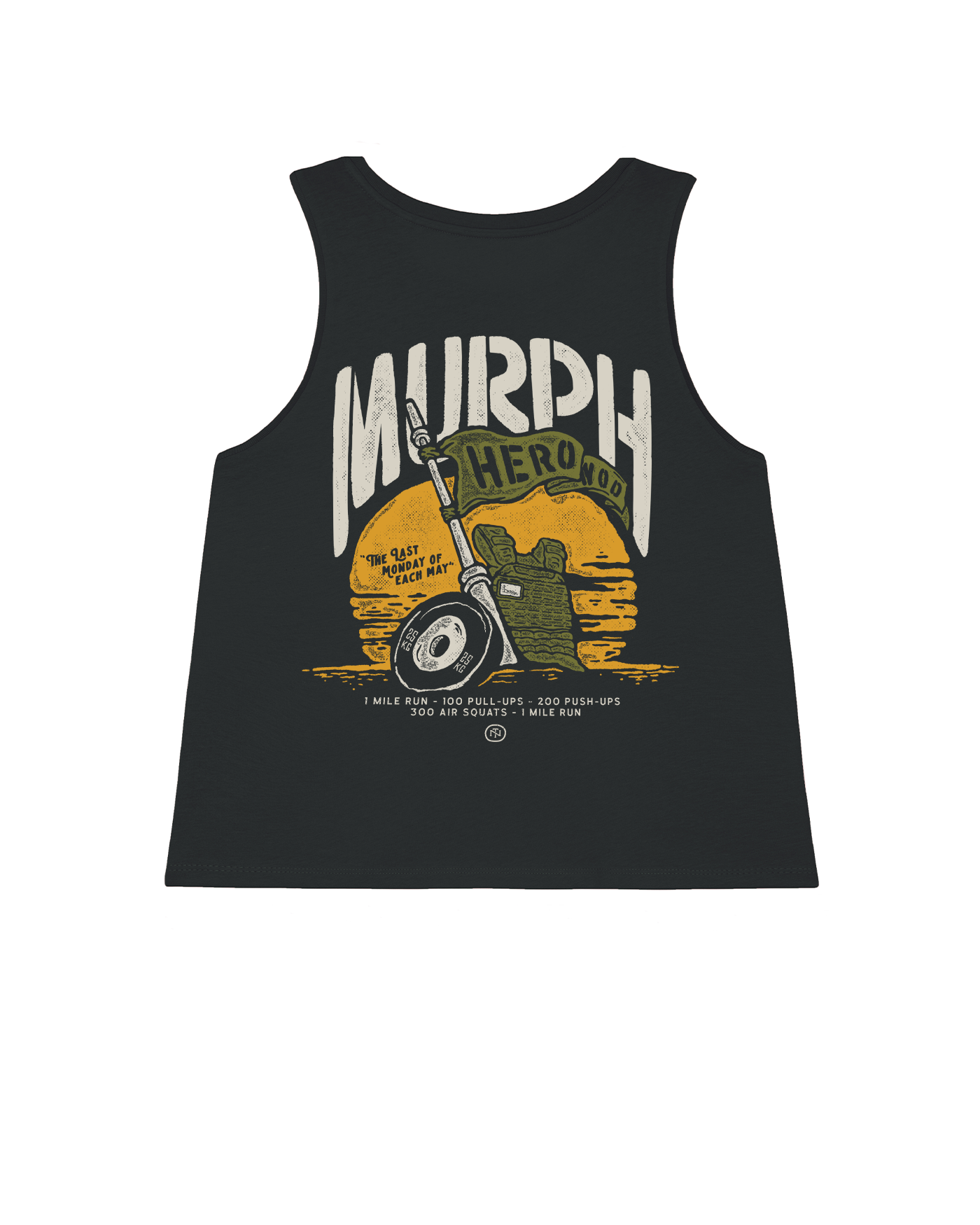 Murph Day - Hero Wod Tank Top Ed.2023 - Black