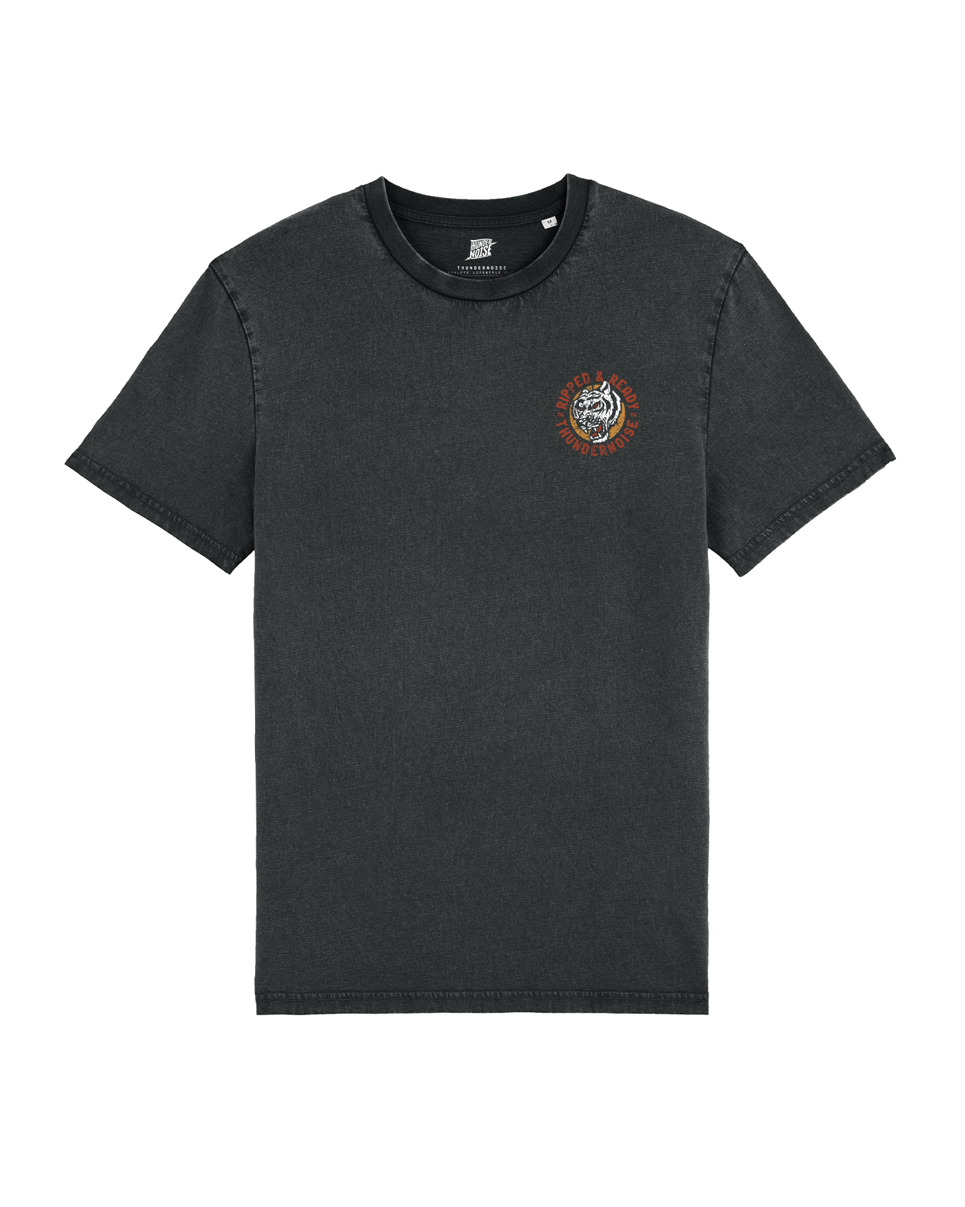 Ripped & Ready T-Shirt - Washed Black