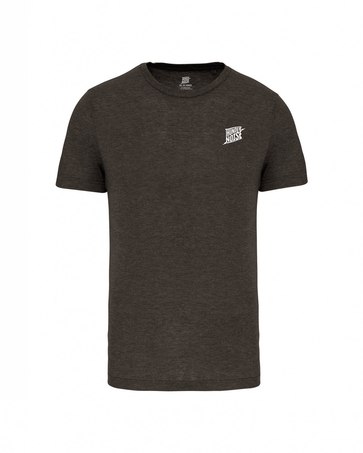 Thundernoise Logo - Triblend T-Shirt - Wine — View 7
