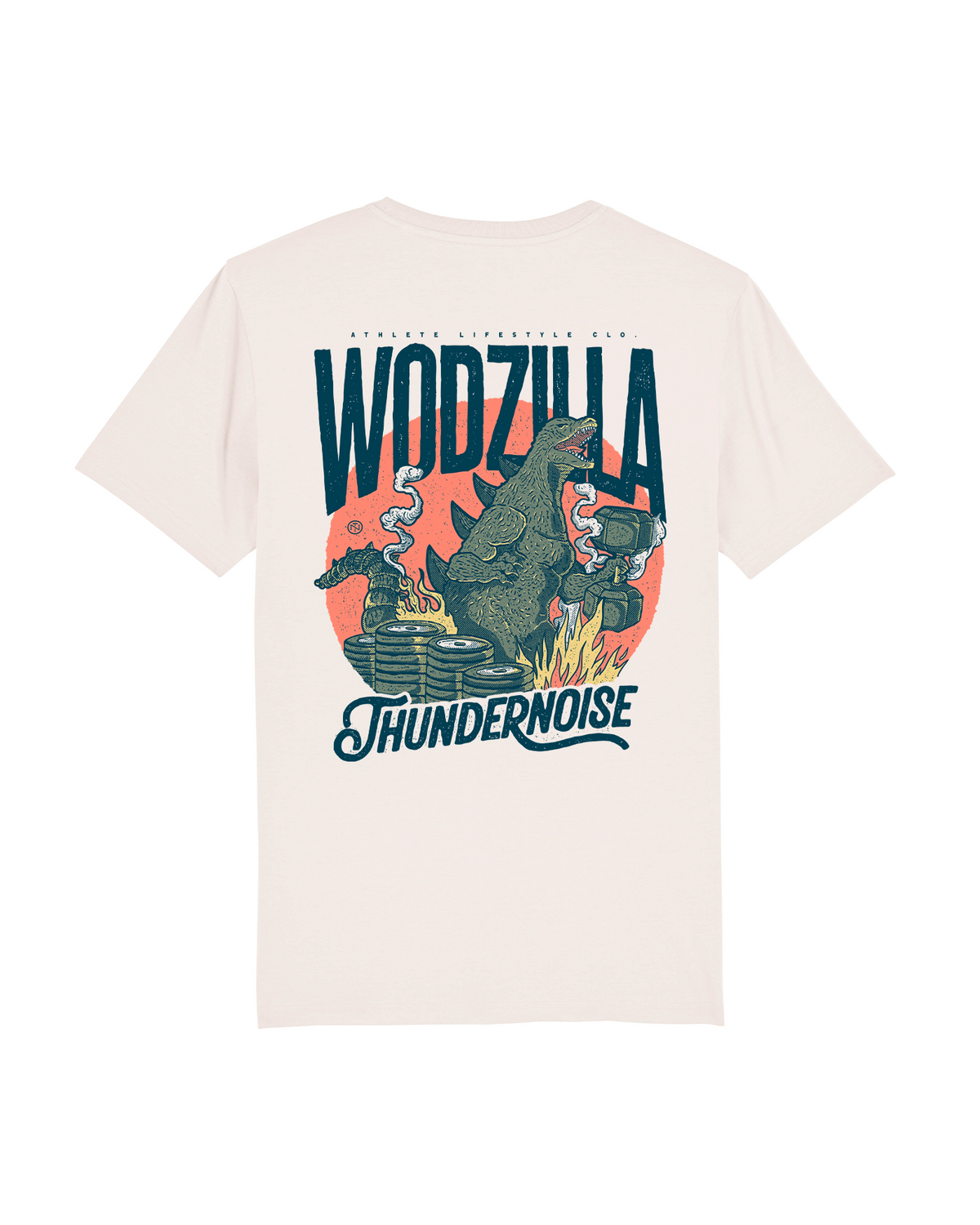 Wodzilla T-Shirt - Vintage White — View 1
