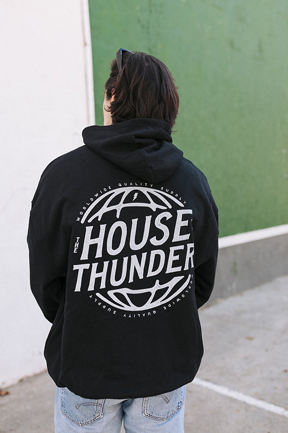 Thundernoise Worldwide Oversize Hoodie - Black