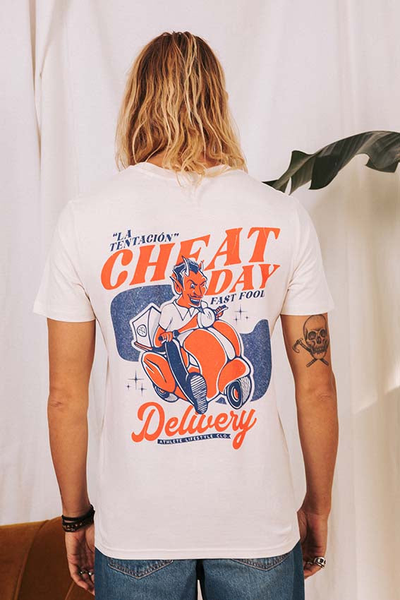 Cheat Day - T-Shirt - Vintage White — View 1
