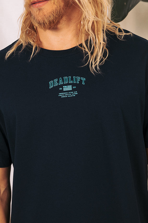 Deadlift Oversize T-shirt - Navy