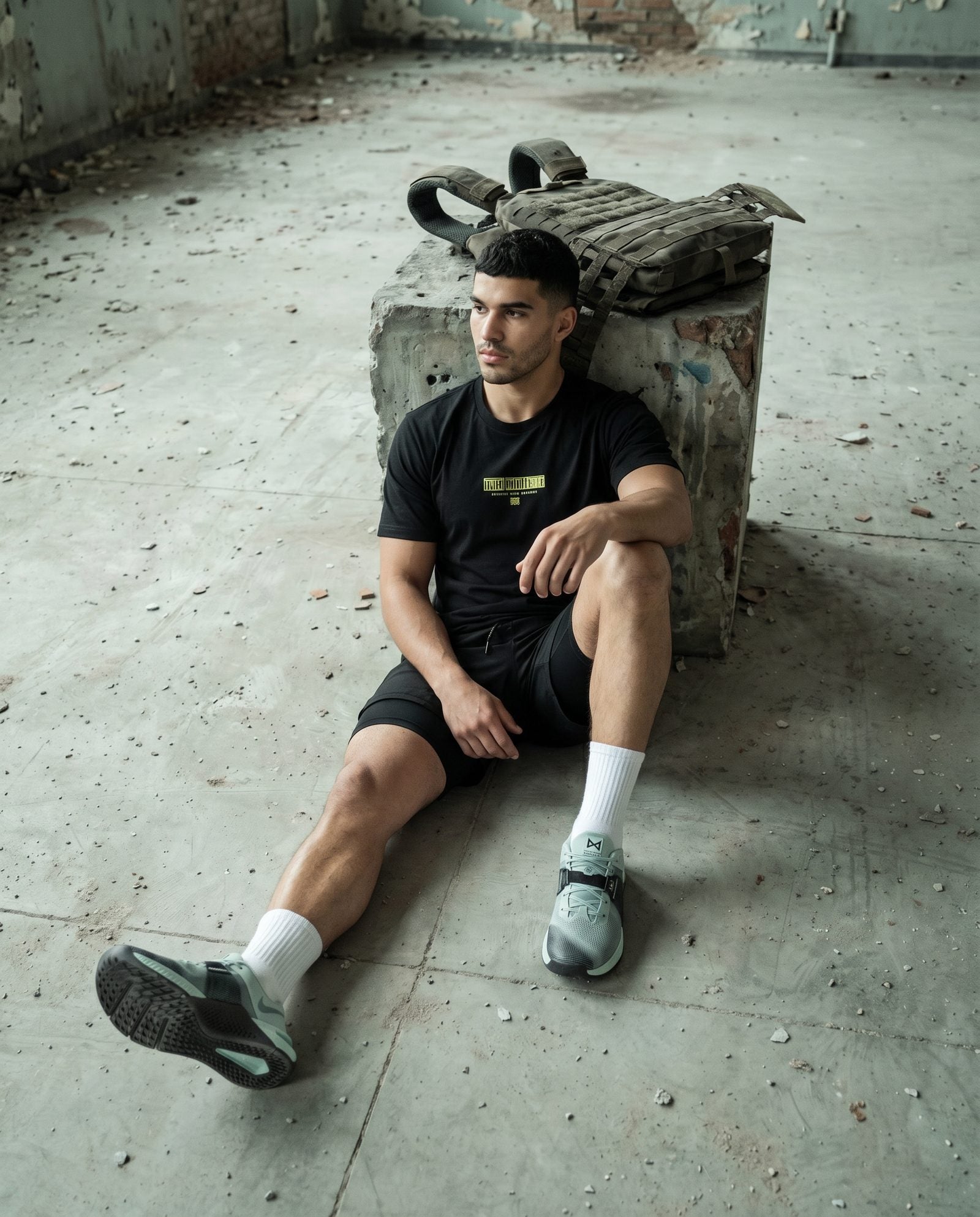 Murph Day '26 Edition — men's tee against weighted vest